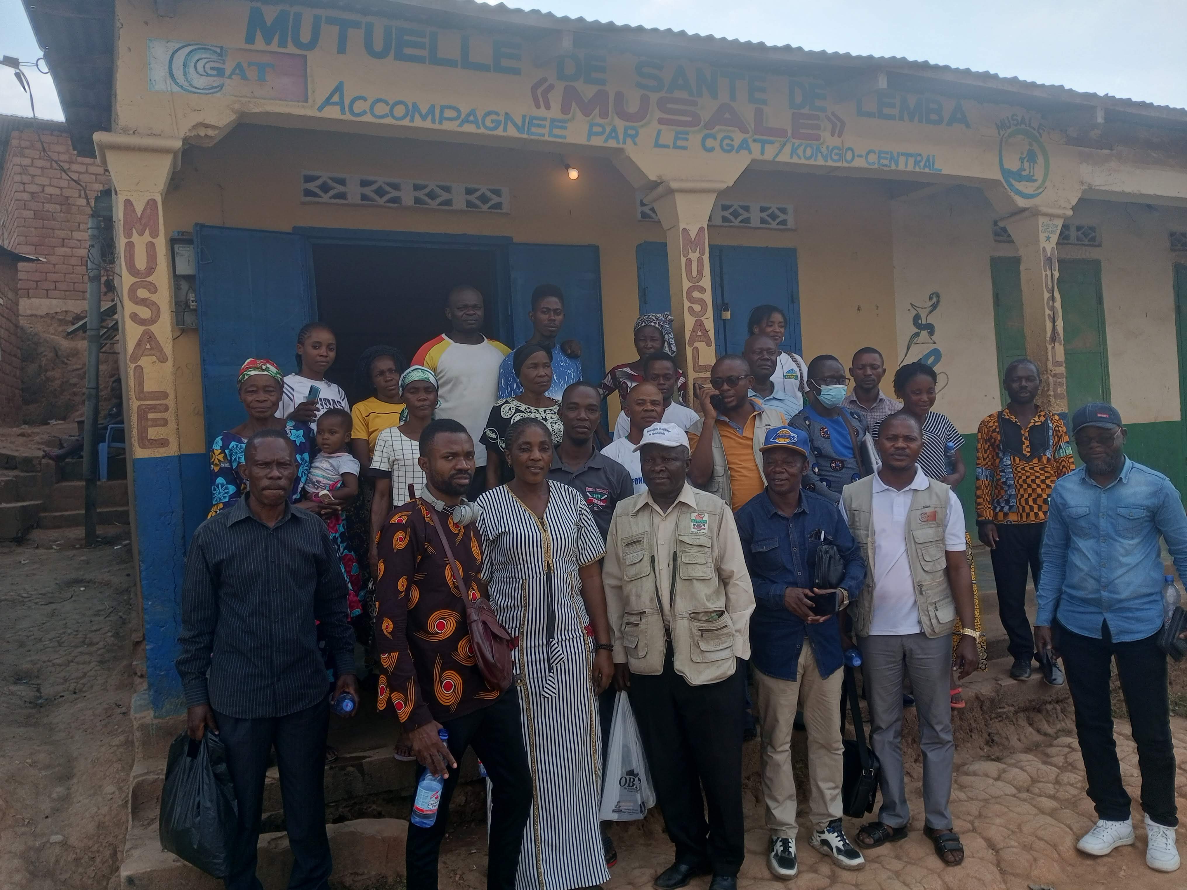 Visite d'une MUSA crée de suite de la conscientisation via le 1er FPT avec CGAT-Boma